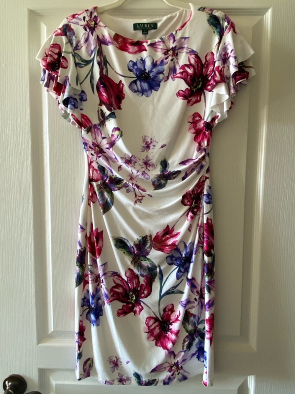 Lauren Ralph Lauren Floral Dress, Size 2, Like new, worn once
